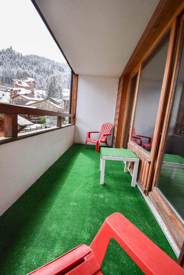 L'Enchalpe, Grand Et Lumineux Studio Avec Coin Montagne 5 Personnes, 60M Des Pistes, Piscine Couverte, Wifi, Grand Balcon Expo Est, Draps Non Compris Saint-Jean-dʼAulps Exteriör bild