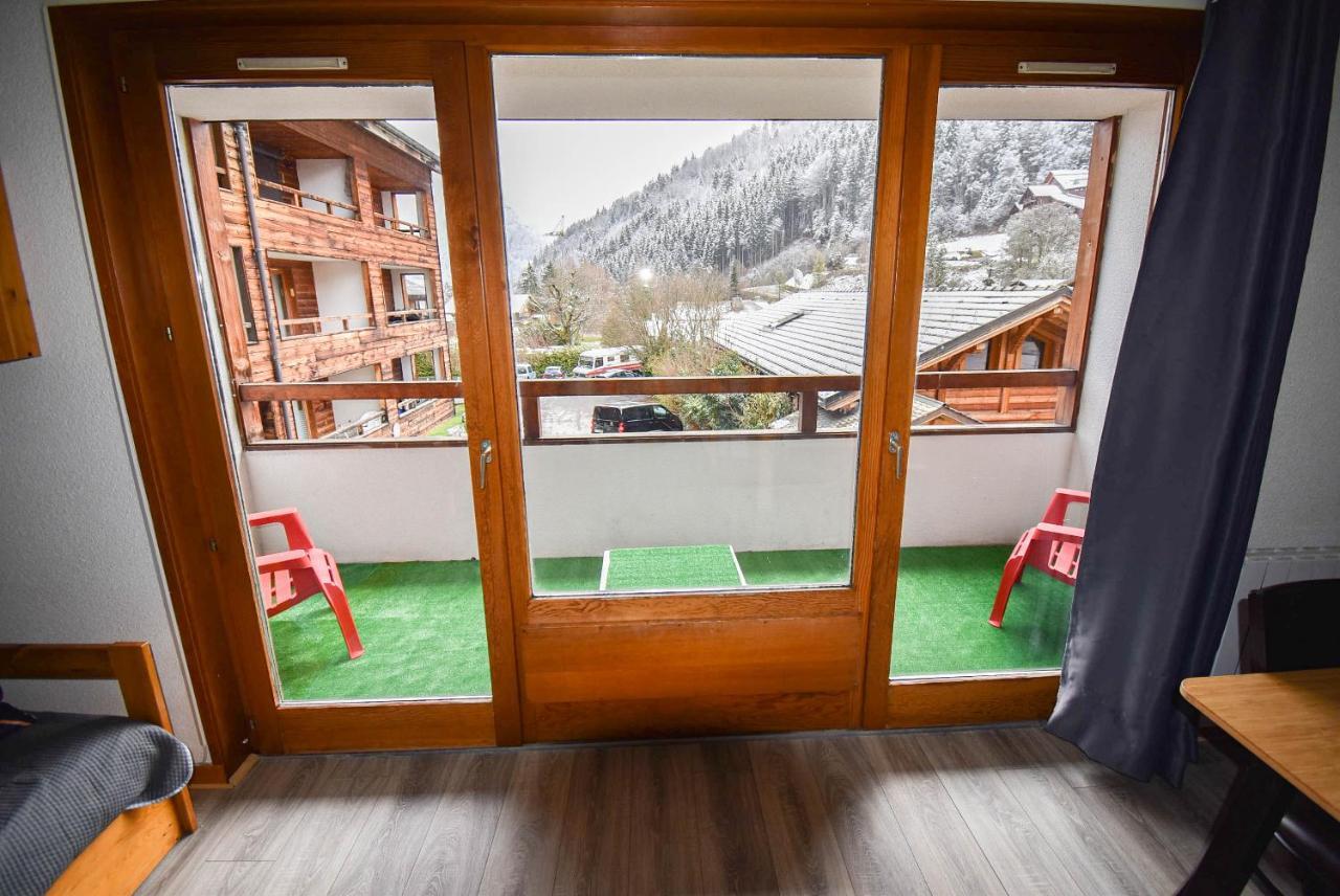 L'Enchalpe, Grand Et Lumineux Studio Avec Coin Montagne 5 Personnes, 60M Des Pistes, Piscine Couverte, Wifi, Grand Balcon Expo Est, Draps Non Compris Saint-Jean-dʼAulps Exteriör bild