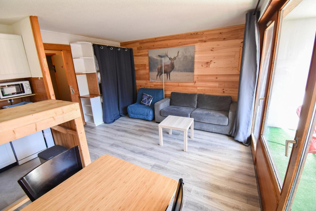 L'Enchalpe, Grand Et Lumineux Studio Avec Coin Montagne 5 Personnes, 60M Des Pistes, Piscine Couverte, Wifi, Grand Balcon Expo Est, Draps Non Compris Saint-Jean-dʼAulps Exteriör bild